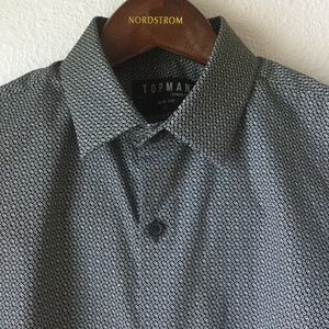 Topman Slim Fit long sleeve dress shirt